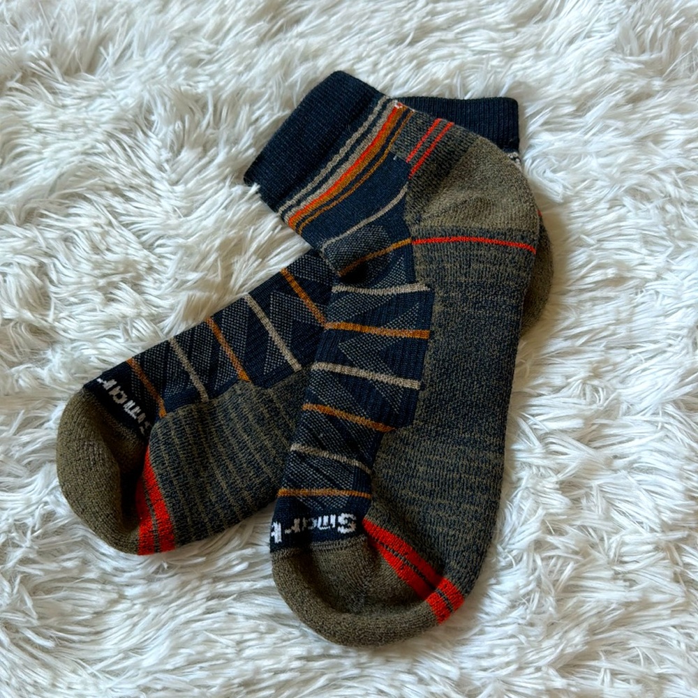 Smartwool Hike Light Cushion Pattern Ankle Socks - Picture 2 of 8